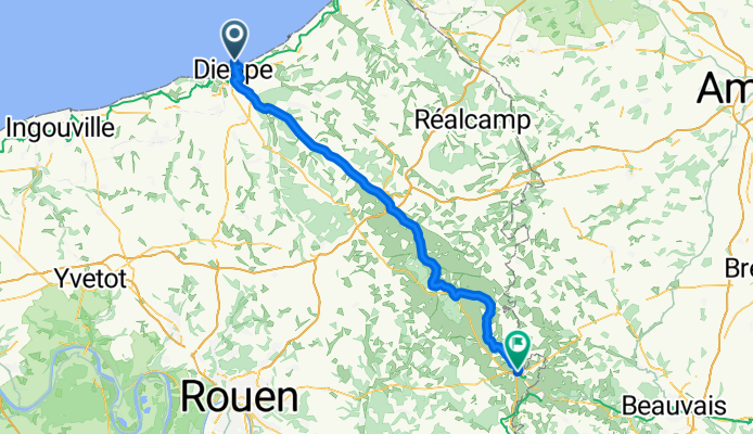 Dieppe - Gournay-en-Bray