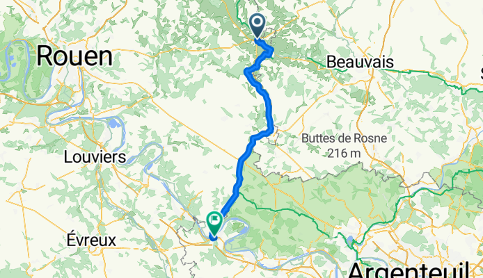 Gournay-en-Bray - Bonnières-sur-Seine