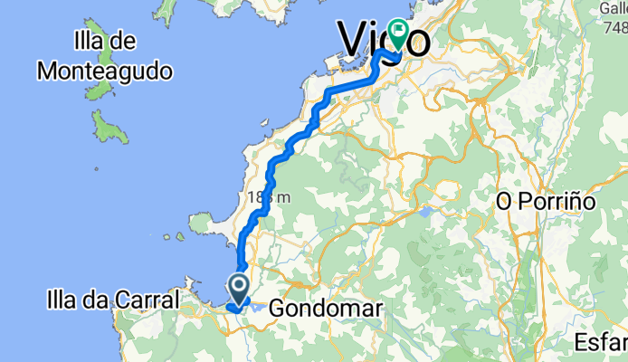 Baiona to Vigo