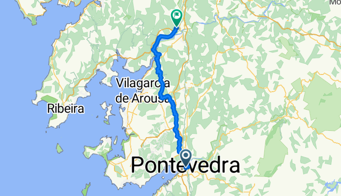 Pontevedra to Padron