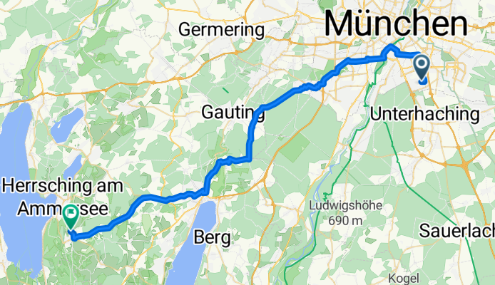 From Munich to Andechs