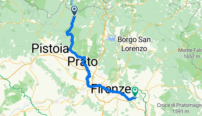 Cantagallo - Pontassieve