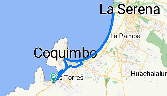 Los Tamarindos, Coquimbo a Los Tamarindos, Coquimbo