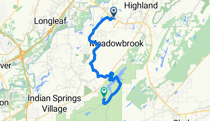US-280 W, Birmingham to Campground Rd, Pelham