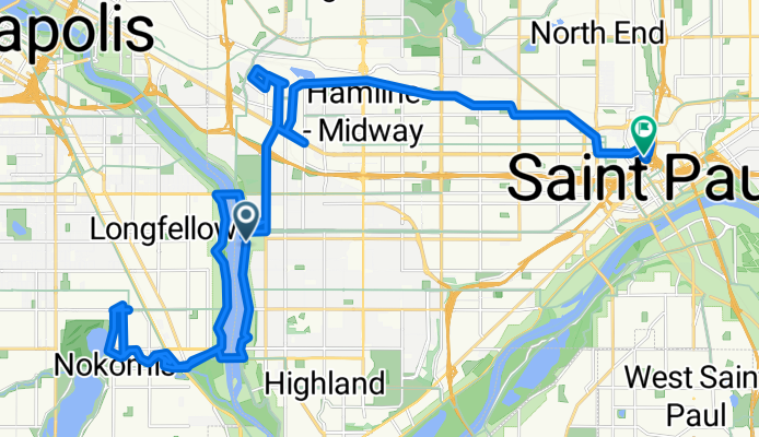 Mississippi River Boulevard to Heliport