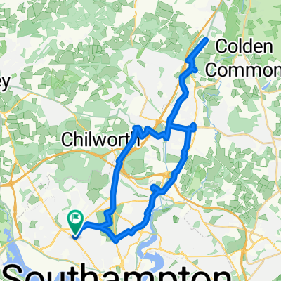 Shirley High Street, Southampton to Shirley High Street, Southampton