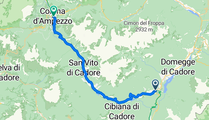 Pieve di Cadore - Cortina d'Ampezzo