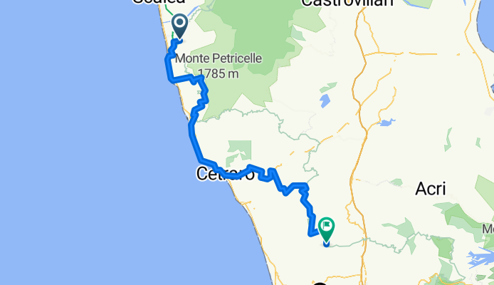 From Santa Maria del Cedro to Montalto Uffugo