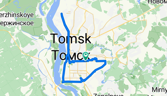 От проспект Фрунзе до пр. Комсомольский