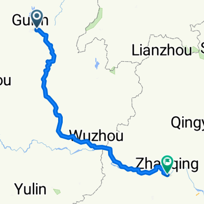Guilin - Zhaoqing 540 km