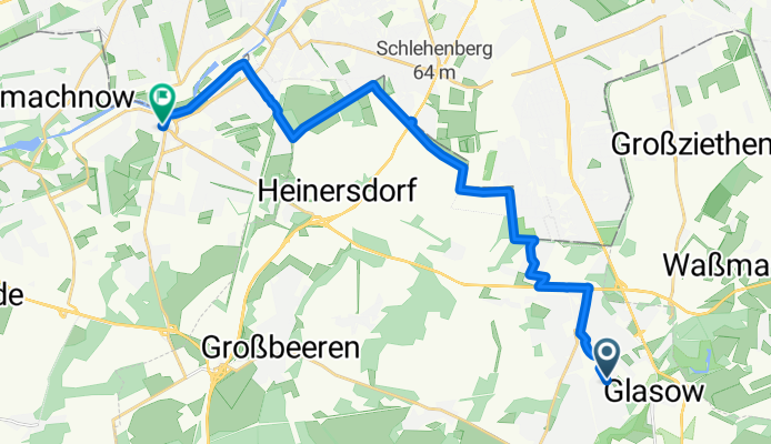 Von Blankenfelde-Mahlow bis Teltow