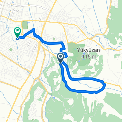国道352号, 長岡市へ花園2丁目, 長岡市