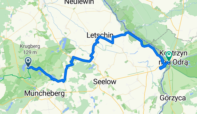 Am Markt nach Książęca