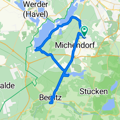 Hubertusweg 53A nach An der Aue