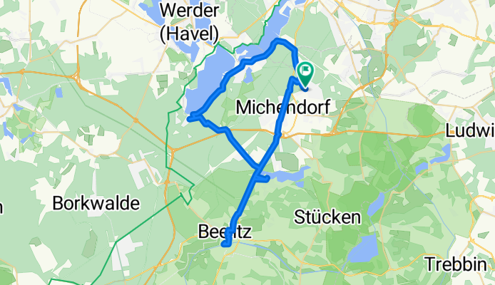 Hubertusweg 53A nach An der Aue