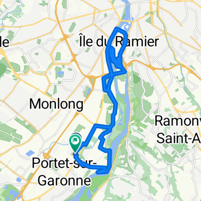 Chemin des Genêts, Portet-sur-Garonne à Chemin des Genêts, Portet-sur-Garonne