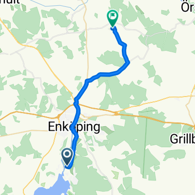 Route to Skuggans Gröna
