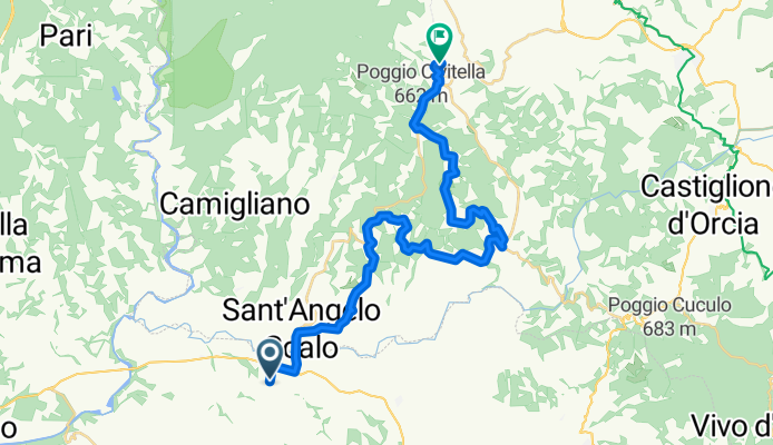 Cinigiano - Montalcino