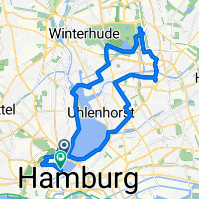 Neuer Jungfernstieg nach Neuer Jungfernstieg