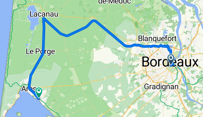 Bordeaux - Andernos-les-Bains