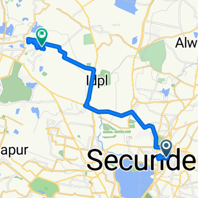 Rashtrapati Road to Sri Sai Green Court