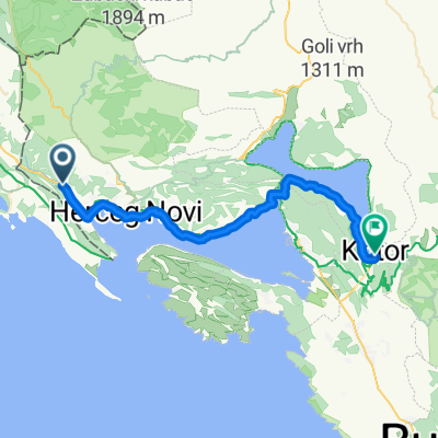 Von Sutorina bis Kotor