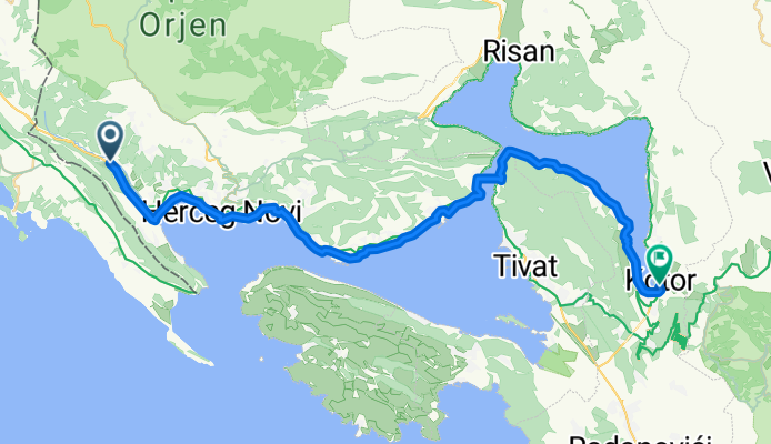 Von Sutorina bis Kotor