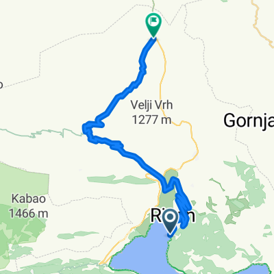 Route in Kotor