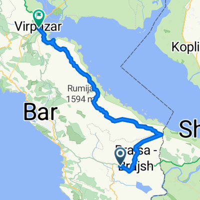 Von Ulcinj bis Bar