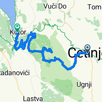 Von Cetinje bis Kotor