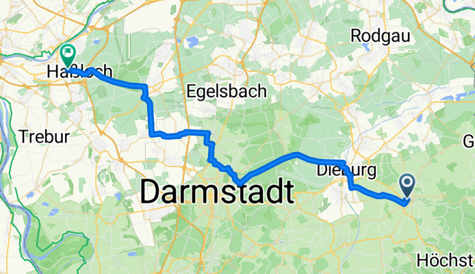 Groß-Umstadt - Bingen am Rhein