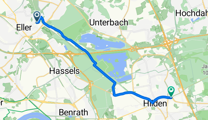 Oelser Straße nach Mühle