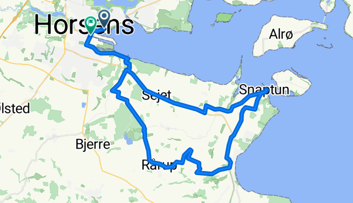 Fjordsgade, Horsens to Ove Jensens Allé, Horsens