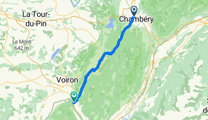Chambéry to Voreppe