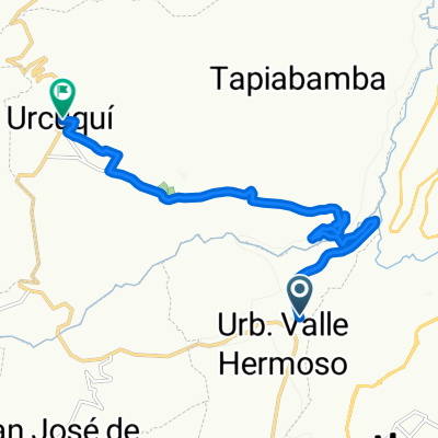 desvío Urcuqui San Jose