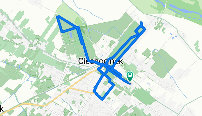 Adama Mickiewicza, Ciechocinek do Leśna, Ciechocinek