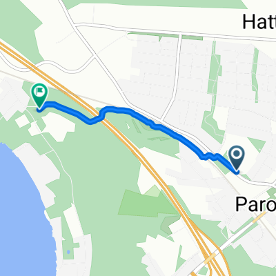 Merventie, Parola do Lehijärvenrantatie, Parola