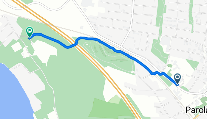 Merventie, Parola do Lehijärvenrantatie, Parola