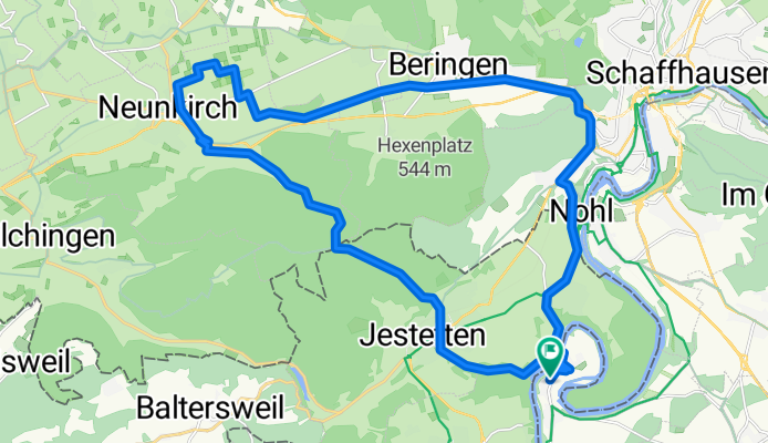 Alberstrasse, Rheinau nach Alberstrasse, Rheinau