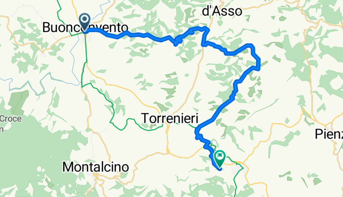 Buonconvento - San Quirico d'Orcia