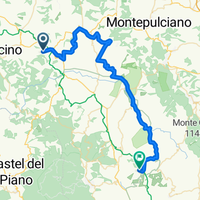 San Quirico d'Orcia - Radicofani