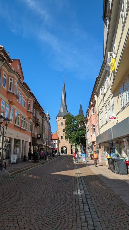 Goethestraße nach Heinestraße