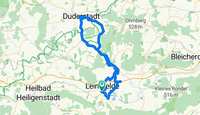 Goethestraße nach Heinestraße