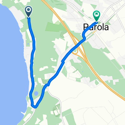 Lehijärvenrantatie, Parolannummi do Merventie, Parola