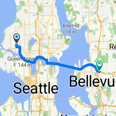 NW 64th St, Seattle to 116th Ave NE, Bellevue