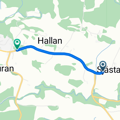 Hallanvegen, Markabygd to Bonsakbakken, Markabygd