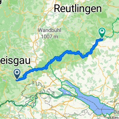 Von Bonndorf im Schwarzwald bis Beuron