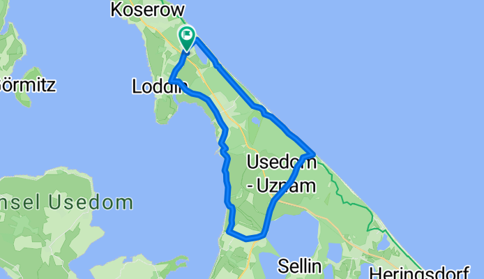 Cölpinstraße, Loddin nach Cölpinstraße, Loddin