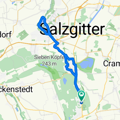 Auf dem Hügel, Salzgitter nach Auf dem Hügel, Salzgitter