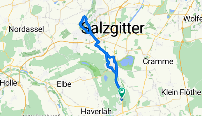 Auf dem Hügel, Salzgitter nach Auf dem Hügel, Salzgitter